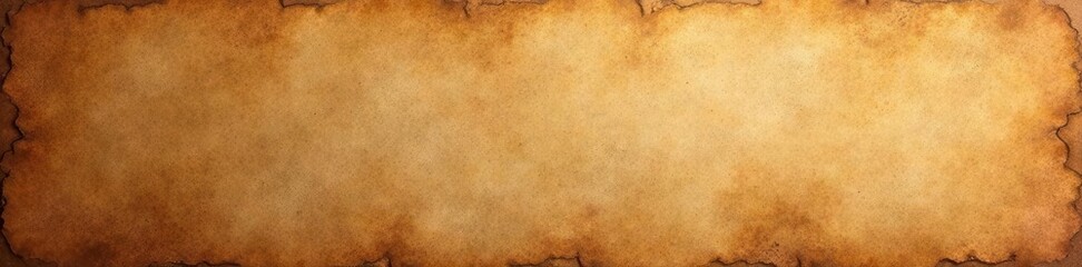 Abstract mottled brown paper, distressed edges , aged, backdrop