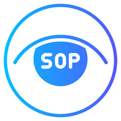 vision gradient icon