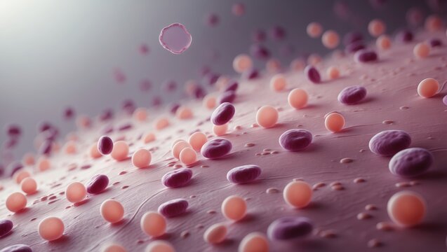 Laboratory blood analysis showing thrombocytopenic and leukopenic features associated with immune dysfunction.