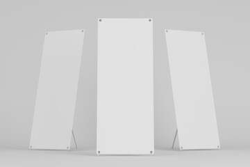 Banner stand JPEG mockup transparent design for mockups