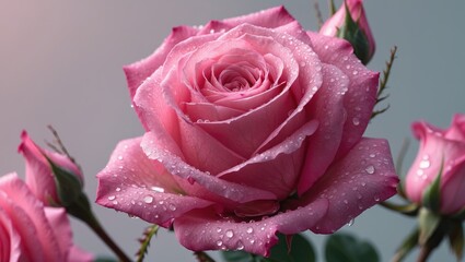 Close-up of a pink rose