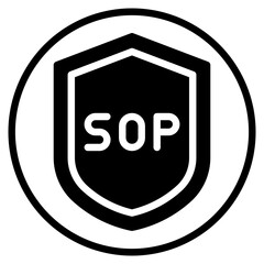 security glyph icon