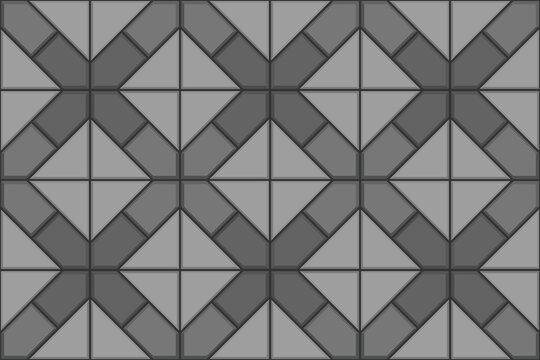 Seamless diagonal cross pattern forming a square background. Ideal for backgrounds, textiles, graphic design, and architectural motifs. Simple, clean, and modern geometric pattern.