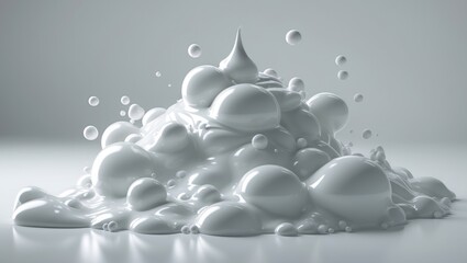 Whipping soft bubble mousse styling foam