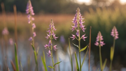 Obraz premium Wildflower Swamp Milkweed. Healing plant