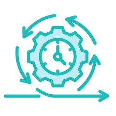 Agile Methodology  Icon Element For Design	