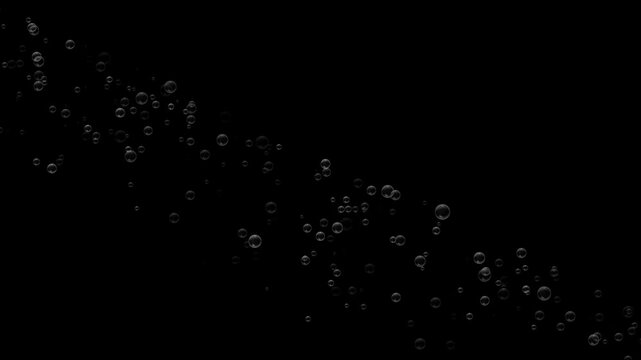 bąbelki, kulki, sfera, kropla, deszcz