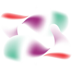 Abstract swirling pastel shapes design background
