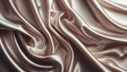 Satin or silk background featuring gentle folds