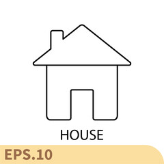 house icons  symbol vector elements for infographic web