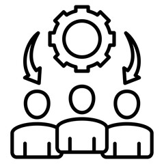 Team Collaboration Icon