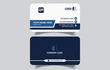  Minimal Company Business Card Design