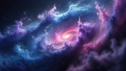 Abstract Galaxy Background