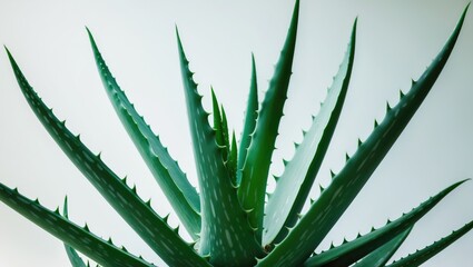 Aloe vera featuring green foliage