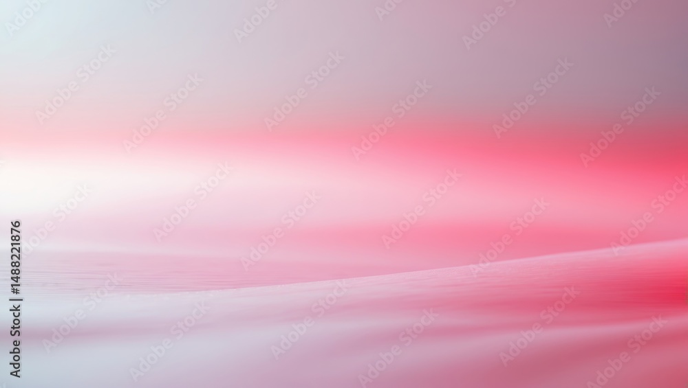 Poster minimalistic background featuring red light color gradient