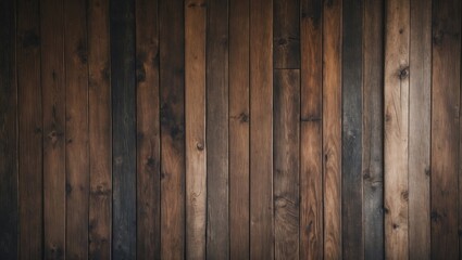 Fototapeta premium Retro wood panels utilized as a background