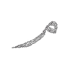 Arabic alphabet and calligraphy