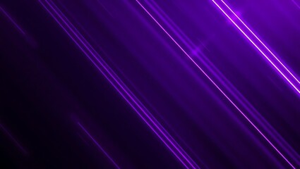 Fototapeta premium Abstract Purple Diagonal Light Streaks Background