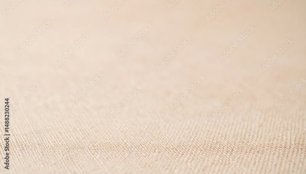 Poster a close-up of a textured, neutral-toned fabric surface, emphasizing its subtle patterns and soft app