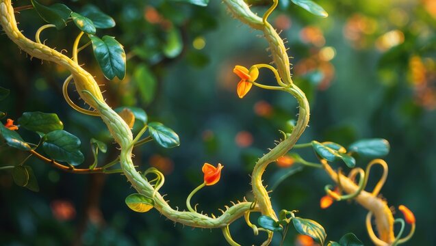 Spondias dulcis. Leaves are perennial, featuring petioles, spikes, flowers, and a rubbery oval shape. They appear dark green. The hue is yellowish green. When cooked, they turn orange. The texture is