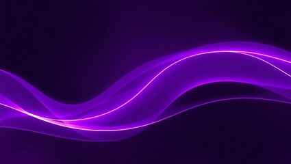 Naklejka premium Abstract Purple Wave Background Elegant, Smooth, and Flowing Design