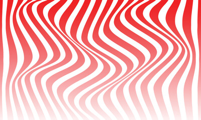 abstract seamless red white gradient vertical line wave pattern art.