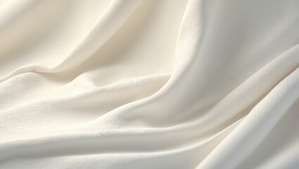 Obraz premium White weave textile wallpaper