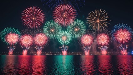 Fireworks Celebration at Central Beach