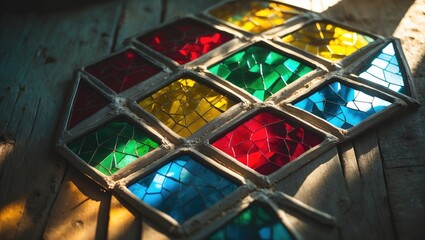 Vibrant Color Mirror