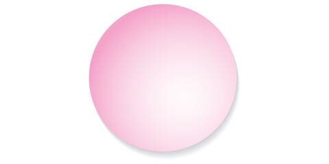 Fototapeta premium Pink bubble on transparent and white background. Cherry or strawberry bubble gum