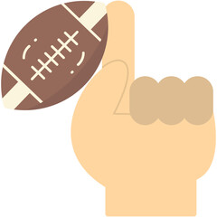 Football Finger Icon