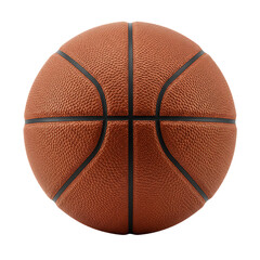 High-Resolution Image of a Classic Orange Basketball, Perfect for Sports Websites, Team Logos, and More