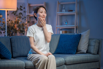 Obraz premium 美容 女性 夜