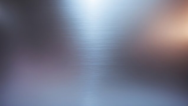 Texture of brushed stainless steel