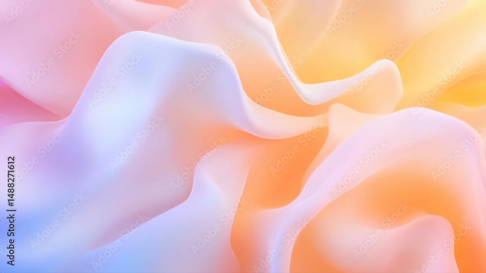 Poster abstract pastel color gradient background soft focus texture