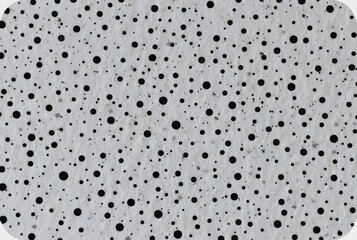 Black Dots on a White Background
