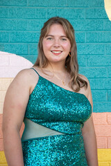 Young Woman Preparing to Attend Prom 2025