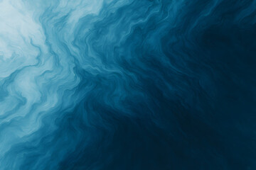 Blue Fluid Abstract Texture with Wave Patterns
