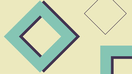 Modern Abstract Rings Design with Overlapping