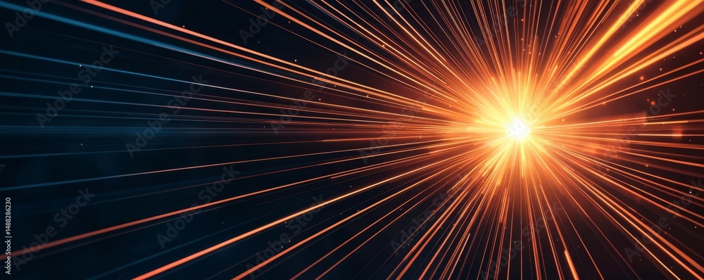 Poster laser beam communication, focusing on the use of light for high-speed data transmission across vast 
