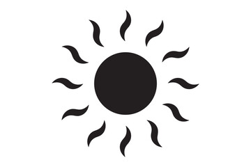 Sun icon set. Yellow sun icons. Shine sun ray set. Sunset icon collection.  Sunset icon collection. Yellow sun star icons. Vector illustration .  