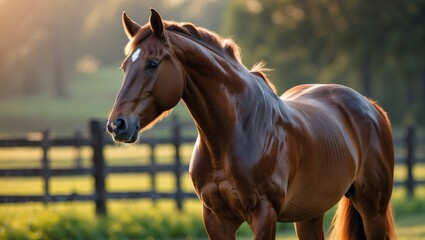 Fototapeta premium Lovely horse