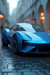 futuristic car