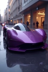 futuristic car