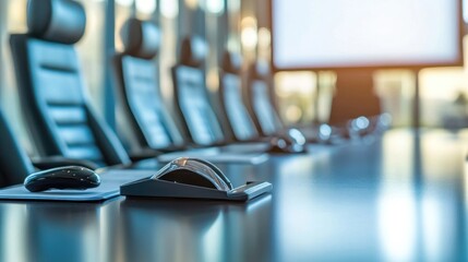 Modern Conference Room, Ready for a Meeting