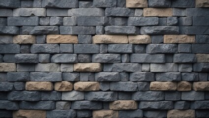 Obraz premium Zoomed-in brick background texture