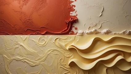 Stylish plaster design for background