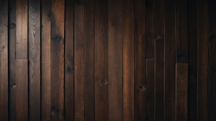 Beautiful dark patterned wooden panel from natural trees