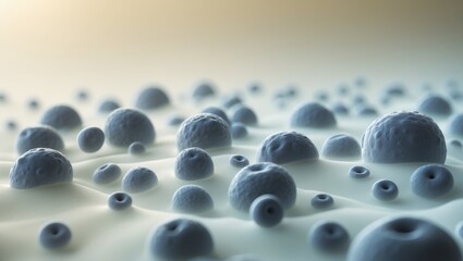 Photograph of blood with abnormal sickle cells related to hematology and sickle cell disease