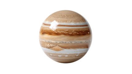 Jupiter's Realm: A stunning, high-resolution image of Jupiter's swirling clouds and iconic Great Red Spot invites exploration of our solar system.